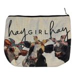 "Hay Girl Hay" Makeup Bag‎ NEW Photo 1
