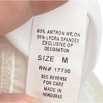 Vintage Gilligan & O'Malley Nylon Mini‎ Slip White Size M Photo 3