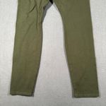 Good American  Womens 3 Large Green Pull On Leggings Straight Leg‎ Photo 1