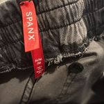 Spanx Stretch Twill Cargo Jogger Blackwash Camo Size Medium Photo 5