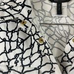 BCBG Maxazria Large Flowy Stretch Abstract Satiny Tank Top Career Business Photo 2