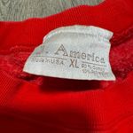 J. America Vintage Red Steamboat USA Crewneck Sweatshirt XL Made in USA Photo 2