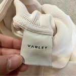 Varley Women’s Milton Sweatshirt Pullover Ottoman Turtleneck Side Zip in Egret S Photo 10