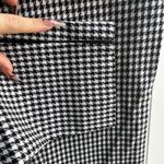 Banana Republic Sloane Houndstooth Slim Pant with Leather Trim size 2 Photo 2