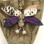 Nine West Crushed Velvet Amethyst Dragonfl… Photo 2