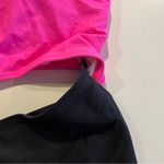 Younique Shark Bite One Shoulder Swimsuit Removable Padded Cups Women’s Large Pink Photo 3