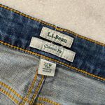 L.L. Bean Size 22W Stretch Cotton Classic Fit Medium Wash Zip Up Denim Jeans Blue Photo 11