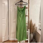 Revolve Bec + Bridge Moon Dance Green Strapless Maxi Dress Photo 3