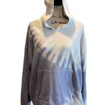 Wildfox  Tie Dyed Hoodie sweatshirt Purple Plus Size XXL Oversized Athleisure Photo 0