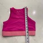 Wilo The Label Hot Pink Workout‎ Tank Top Crop Top size small Photo 5