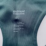 Girlfriend Collective  Paloma Sports Bra Racerback Green Size Large NEW Photo 5