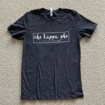 Bella Canvas Bella + Canvas Chi Kappa Phi Dark Grey Short Sleeve T-Shirt Unisex Small EUC Photo 0