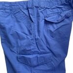 London Jean Women Crop Cargo Pants Blue Lightweight Size 14 u Photo 7