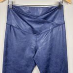 Aerie OFFLINE by Crossover Leggings Womens XL Navy Blue Crackle Yoga Pilates Photo 4