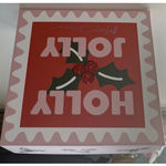 Betsey Johnson  Holly Jolly Christmas Tree Hoop Earrings Rhinestone Dangles Photo 3