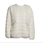 Rebecca Minkoff  Box Quilted Puffer Jacket  Large Natural Photo 0