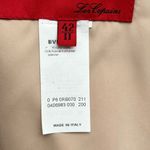 Les Copains Lightweight Neutral Belted Trench Coat Pleat Details in Cream, M Size M Photo 12