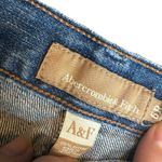 Abercrombie & Fitch Y2K Abercrombie Size 6‎ Erin Vintage 5 Pocket Jeans Low Rise Bootcut Distressed Photo 1