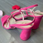 Sam Edelman Kit Slingback Hot Pink Block Heel Sandal Photo 1