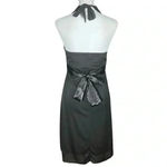 Vintage Y2K Black Halter Hoco Cocktail Dress. Whimsigoth Fairy Sparkle. Small. Photo 5