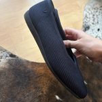 VIVAIA Navy Blue Margot 2.0 Square Toe V Cut Knit Flat Size 38.5 / 7.5 Photo 2