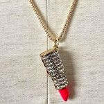 Betsey Johnson  lipstick pendant necklace Photo 0