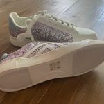 ALDO Women's White Glitter Casual Sneakers Sz 9 Brand New Photo 11