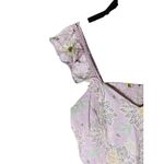 Angie  Floral Print Ruffle‎ Strap Open Back Maxi Dress - Lavender Size Small Photo 6