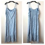 Reformation  Enya Floral Maxi Dress Clio‎ Blue 18 Photo 5