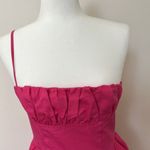 Pretty Little Thing Pretty little thingsHot Pink Ruched Bust Corset Strappy Midaxi Dress size 2 Photo 3