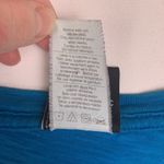 Harley Davidson women's small blue graphic logo tee v neck orange biker moto Photo 7