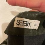 SEEK the Label LF  green faux leather skirt Photo 3