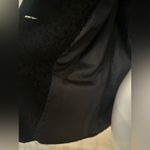 PANTOLIGE Black 2 Fabric Buttons Florals Embroidered Blazer Sz 20W. Fully Lined. Photo 9