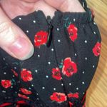 Princess Polly NWT black floral mini dress Photo 2