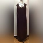 Pretty 2 piece dress. Size 14. Sheath dress with jacket. Brown Photo 15