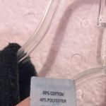 Las Vegas Black/Purple Glitter Crop Hoodie. Size L Size L Photo 3