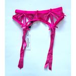 Victoria's Secret For Love & Lemons  Soutache Garter Belt Pink Size XXS NEW Photo 1