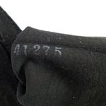 NWT Vintage Black Suede Leather Gauntlet Gloves Photo 4