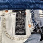 7 For All Mankind  Seven High Waist Pleated Mega Flare Jeans size 24 Photo 3