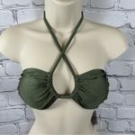 Cotton On Body Wear 6 Ways Floss Bikini Top Convertible Olive Green XS NWT Photo 5