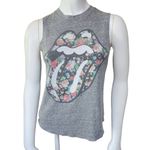 Bravado  Gray Floral Rolling Stones Tank Top (XS) Photo 2