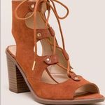 Circus by Sam Edelman  Kiera Brown Block Heel Lace Up Gladiator Sandals Size 8.5M Photo 0