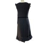 Moschino Cheap and Chic wool nylon little black dress shift Size 8 Photo 6