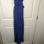 Lulus Magical Movement Periwinkle Blue Wrap Maxi Dress Size S Photo 7