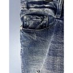 Seven7 Seven Flare Jeans Women's Size 16 Sequin Fancy Pocket  Distressed Medium Wash Photo 6