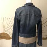 Celebrity Pink Closet Staple Stretch Distressed Denim Jean Jacket Photo 5