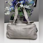 B. Makowsky Cream Buttery Leather Shoulder Bag Photo 1