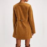Free People Bradley Faux Suede Mini Dress Tobacco Photo 2
