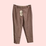 Kate Spade  NWT pink Margaux pants sz 4 ankle silky satin Photo 3