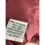 Talbots  Womens Corpcore Career Old Money Silk Jacket Blazer Size 4 Quiet Luxury Photo 2